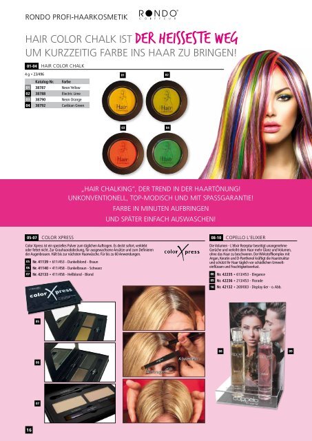 Gerle & Schwab Hair & Fashion Katalog 2017 / 2018