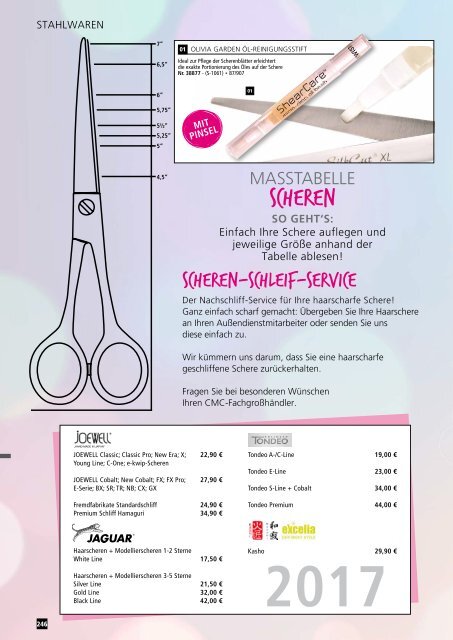 Gerle & Schwab Hair & Fashion Katalog 2017 / 2018