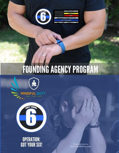 Got Your Six Founding Agency Flyer