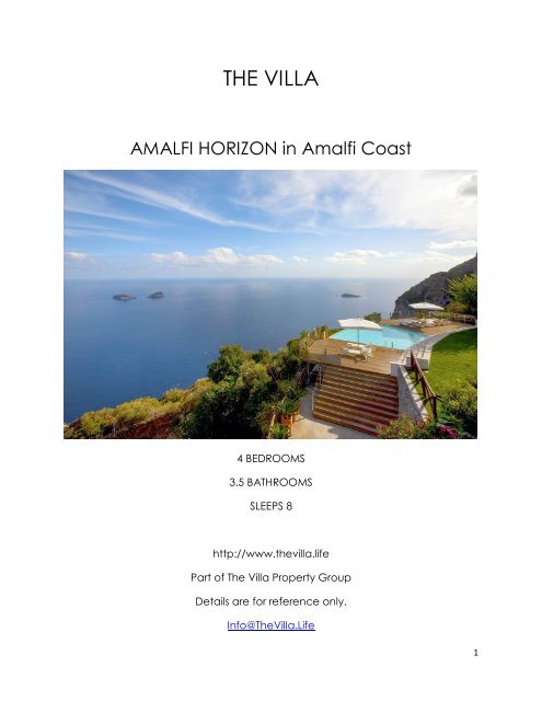 Amalfi Horizon - Amalfi Coast