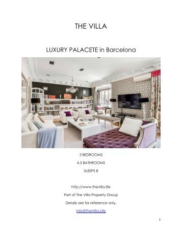 Luxury Palacete - Barcelona