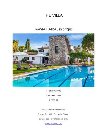 Masia Pairal - Sitges