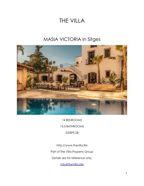 Masia Victoria - Sitges