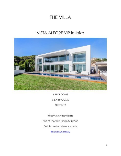 Vista Alegre VIP - Ibiza