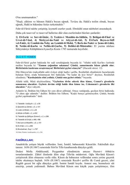 Evliyalar Ansiklopedisi - Turkiye Gazetesi Yayinlari