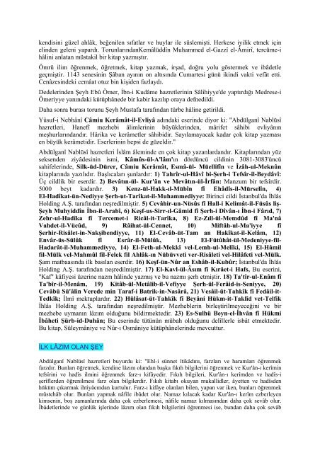 Evliyalar Ansiklopedisi - Turkiye Gazetesi Yayinlari