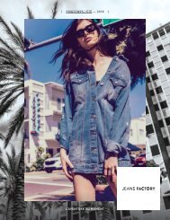 L'AVENTURE DU MOMENT | Collection pour femme Printemps / Été 2018 | www.jeansfactory.com