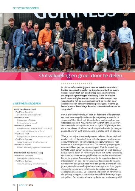 Groeien door te delen - Focusplaza Magazine 2018