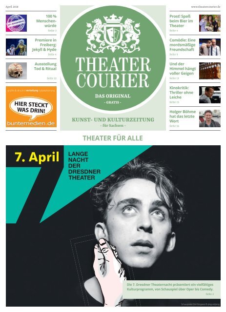 TheaterCourier April 2018