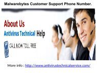 Malwarebytes Customer Support Phone Number