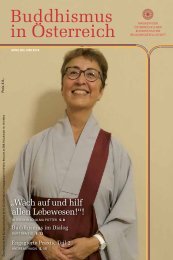 Buddhismus in Österreich Ausgabe April bis Juni 2018