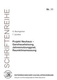(SR11 - Projekt Neuhaus - Ganzhausheizung, Jahresbenutzungs–)