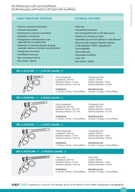 495KAT001EI Sapimed Diagnostic and Surgical Line