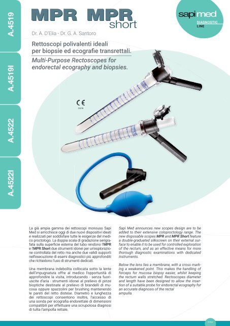 495KAT001EI Sapimed Diagnostic and Surgical Line