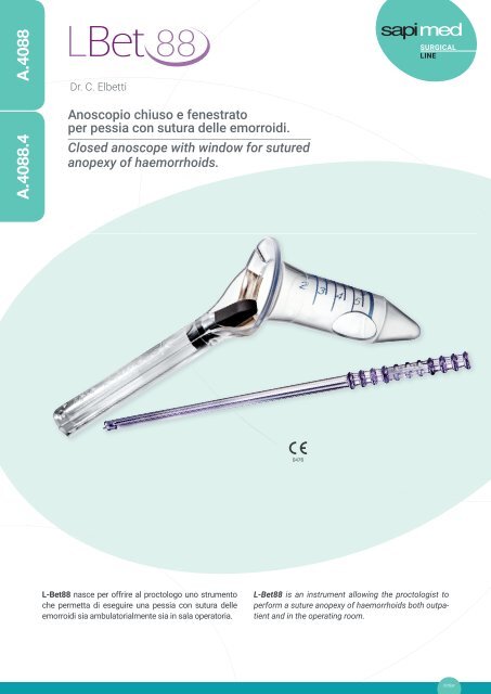 495KAT001EI Sapimed Diagnostic and Surgical Line