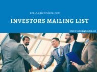 Investors Mailing List 