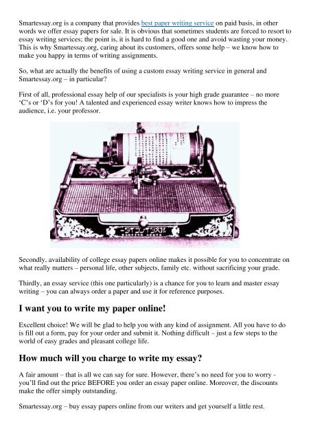 Now You Can Have The essay writer Of Your Dreams – Cheaper/Faster Than You Ever Imagined