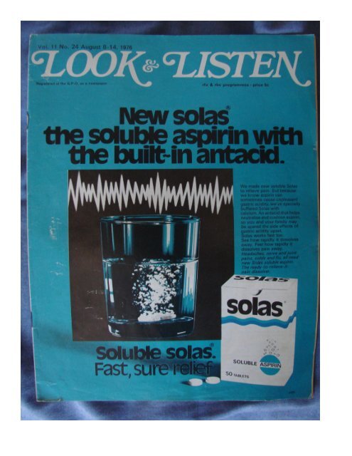 Rhodesia Look and Listen weekly mag -- 1976