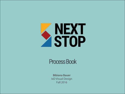 NextStop Process Book