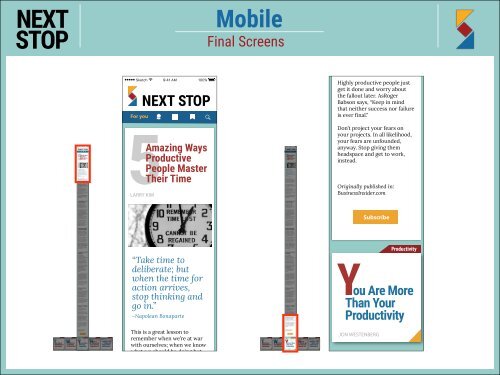 NextStop Process Book