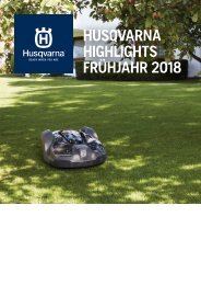 HUSQVARNA Frühjahrsaktion 2018