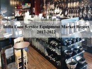 India Food Service Equipment Market Report