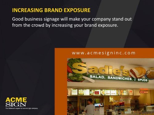 Why Good Signage Is Important For Your Business - Sign Company in Kansas City