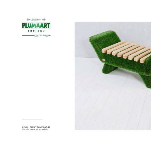 Katalog Topiary PlumaArt.de