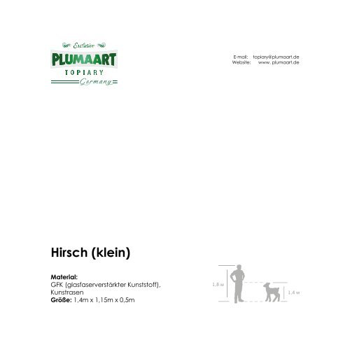 Katalog Topiary PlumaArt.de