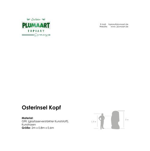 Katalog Topiary PlumaArt.de