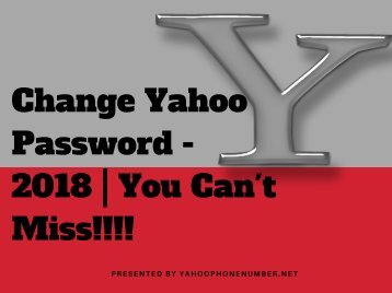 How To Change Yahoo Account Password - You Can't Miss!!