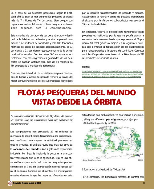 REVISTA PESCA ABRIL 2018