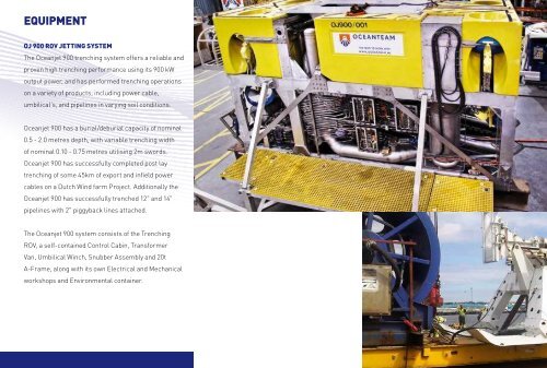 download the equipment brochure - Oceanteam