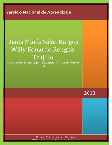 Diana Maria Salas Burgos Willy Eduardo Rengifo Trujillo