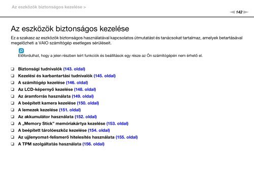 Sony VPCSB3M1R - VPCSB3M1R Mode d'emploi Hongrois