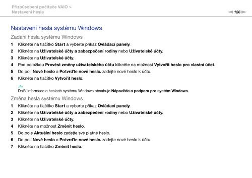 Sony VPCSB3M1R - VPCSB3M1R Mode d'emploi Tch&egrave;que