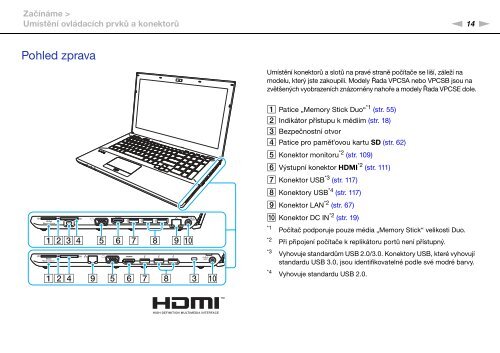 Sony VPCSB3M1R - VPCSB3M1R Mode d'emploi Tch&egrave;que