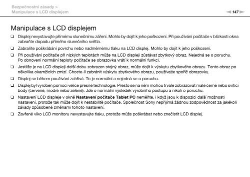 Sony VPCSB3M1R - VPCSB3M1R Mode d'emploi Tch&egrave;que