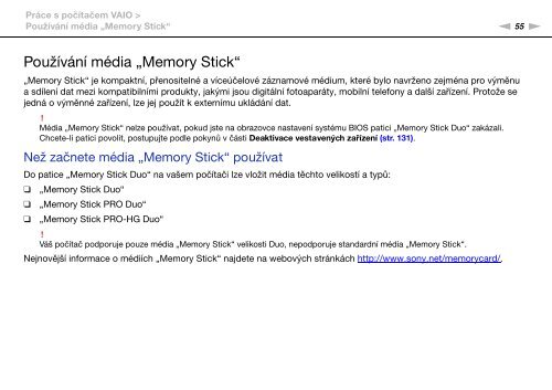 Sony VPCSB3M1R - VPCSB3M1R Mode d'emploi Tch&egrave;que