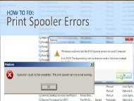 Call 1-800-213-8289 to fix Printer Spooler Error in Windows XP