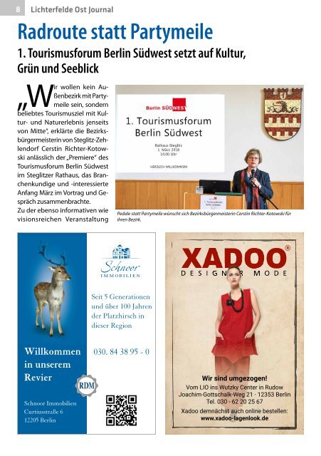 Lichterfelde Ost Journal Nr. 2/2018