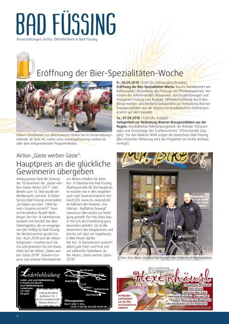 wasistlos Bad Füssing Magazin April 2018