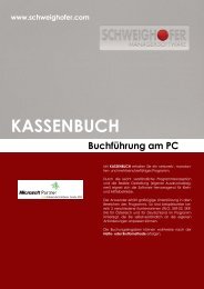 KASSENBUCH - SCHWEIGHOFER Manager