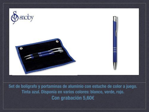 Regalos Snoby