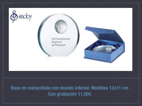 Regalos Snoby