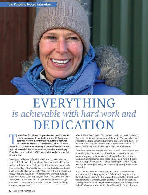 Equestrian Life April 2018 Issue