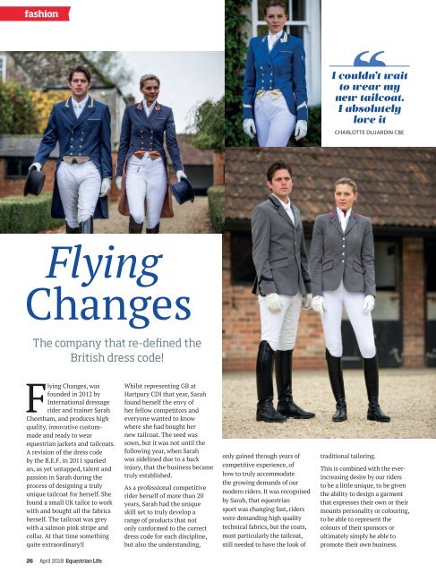 Equestrian Life April 2018 Issue