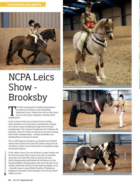 Equestrian Life April 2018 Issue