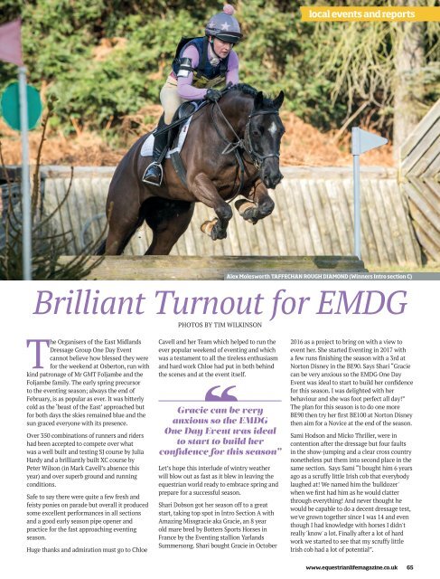 Equestrian Life April 2018 Issue