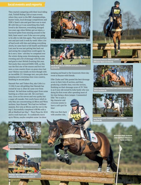 Equestrian Life April 2018 Issue